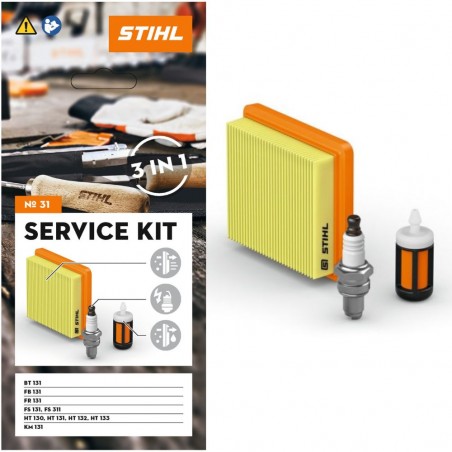 Zestaw serwisowy STIHL nr 31 do FS 131/311, FR/FB 131, HT 130/131/132/133/135, KM 131, BT 131
