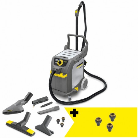 Parownica Karcher SGV 8/5 z funkcją odkurzania (3000W, 8 bar, 175°C) SET