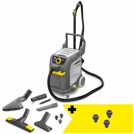 Parownica Karcher SGV 8/5 z funkcją odkurzania (3000W, 8 bar, 175°C) SET