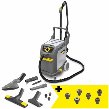 Parownica Karcher SGV 8/5 z funkcją odkurzania (3000W, 8 bar, 175°C) SET