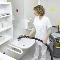 Zestaw Odkurzacz Parowy Karcher SGV 8/5 Classic + Zestaw szczoteczek ze stali nierdzewnej