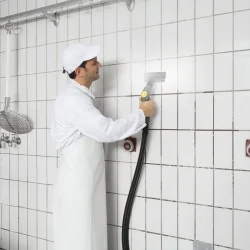 Zestaw Odkurzacz Parowy Karcher SGV 8/5 Classic + Zestaw szczoteczek ze stali nierdzewnej