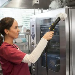 Zestaw Odkurzacz Parowy Karcher SGV 8/5 Classic + Zestaw szczoteczek ze stali nierdzewnej