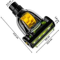 Zestaw akcesoriów PUREY do odkurzaczy - 7 ssawek + adapter