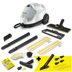 Zestaw Karcher SC 4 EasyFix Plus + Szczotka do Fug XXL + Listwy szczotkowe + Szczotki szczelinowe