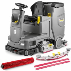 Szorowarka akumulatorowa Karcher B 110 R Bc Dose + R75 (1200 obr./min, 950 mm)