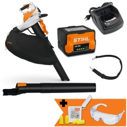 Dmuchawa i odkurzacz akumulatorowy Stihl SHA 56 (AK 20 + AL 101) Zestaw