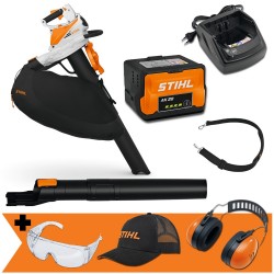 Dmuchawa i odkurzacz akumulatorowy Stihl SHA 56 (AK 20 + AL 101) Zestaw