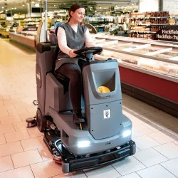 Karcher B 110 R Bc Dose + SSD + R75 Szorowarka samojezdna z fotelem dla operatora (5100 m²/h, 750 mm) - 1.161-411.0