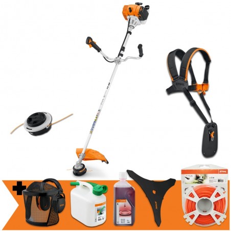 Zestaw Kosa spalinowa Stihl FS 120 (42 cm, 1.3 kW)