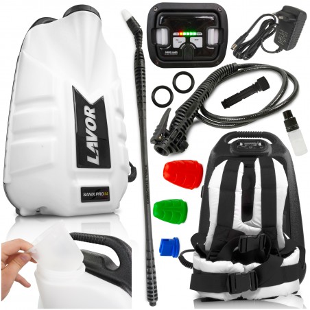 Plecakowy opryskiwacz akumulatorowy Lavor Sanix Pro (14 l, 4 bar) OUTLET