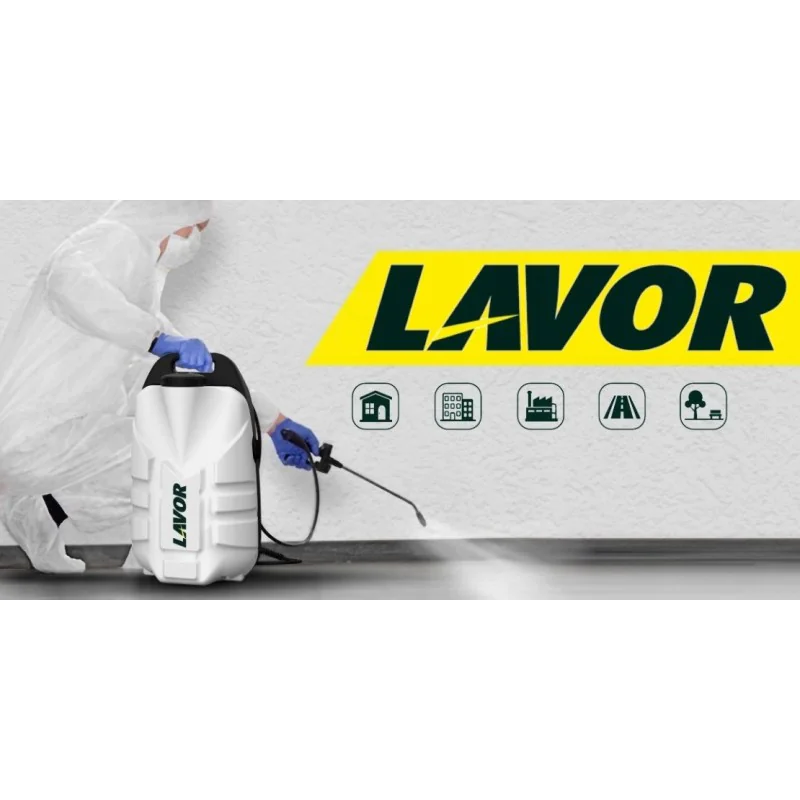 Plecakowy opryskiwacz akumulatorowy Lavor Sanix Pro (14 l, 4 bar) OUTLET