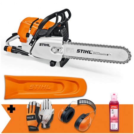 Zestaw Pilarka spalinowa do cięcia betonu Stihl GS 461 (4.3 kW, 40 cm, Diamentowy łańcuch)