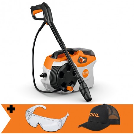 Zestaw Myjka ciśnieniowa akumulatorowa Stihl REA 60 (130 bar, 270 l/h)