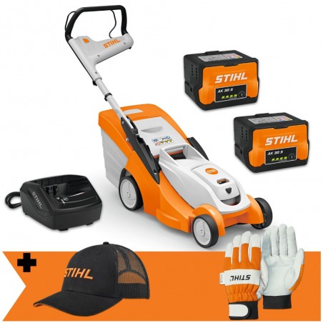 Zestaw Kosiarka akumulatorowa Stihl RMA 239 C + 2 akumulatory + ładowarka