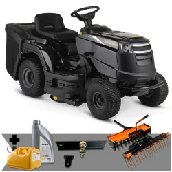 Zestaw Alpina AT4 84 HA + Wertykulator i Aerator + Hak + Kanister na benzynę + 2x Olej