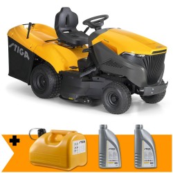 Zestaw Traktor ogrodowy spalinowy Stiga Estate 798 (8,2 kW 6500 m² Automat)