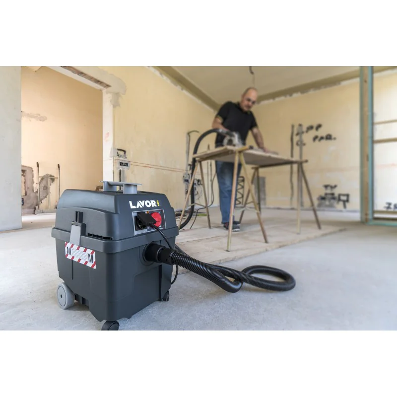 Lavor Pro Worker EM Odkurzacz budowlano-warsztatowy (1400 W, 30 l, klasa M) - 40041-00016