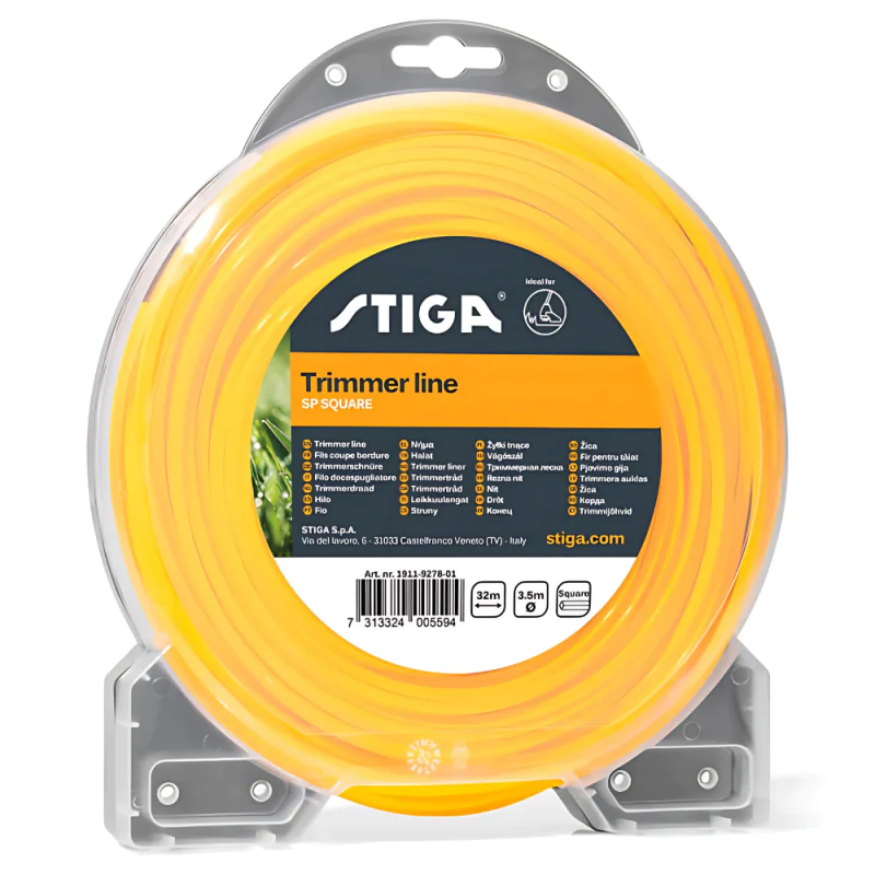 Żyłka tnąca do kosy Stiga SP66 kwadratowa 3,5mm x 32m - 1911-9278-01