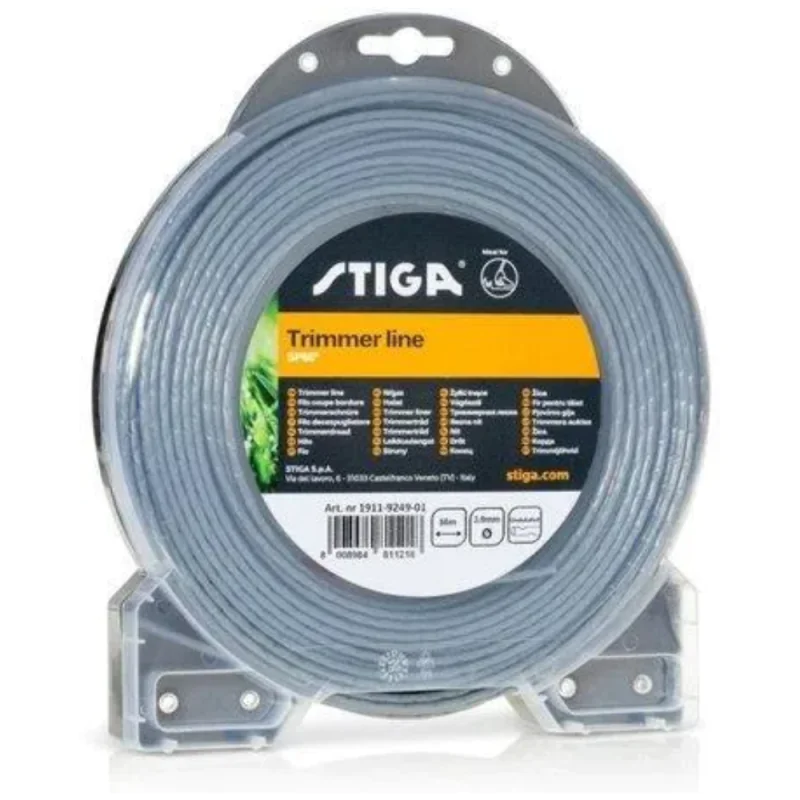 Żyłka tnąca do kosy Stiga SP66 okrągła karbowana 3,0mm x 56m - 1911-9249-01