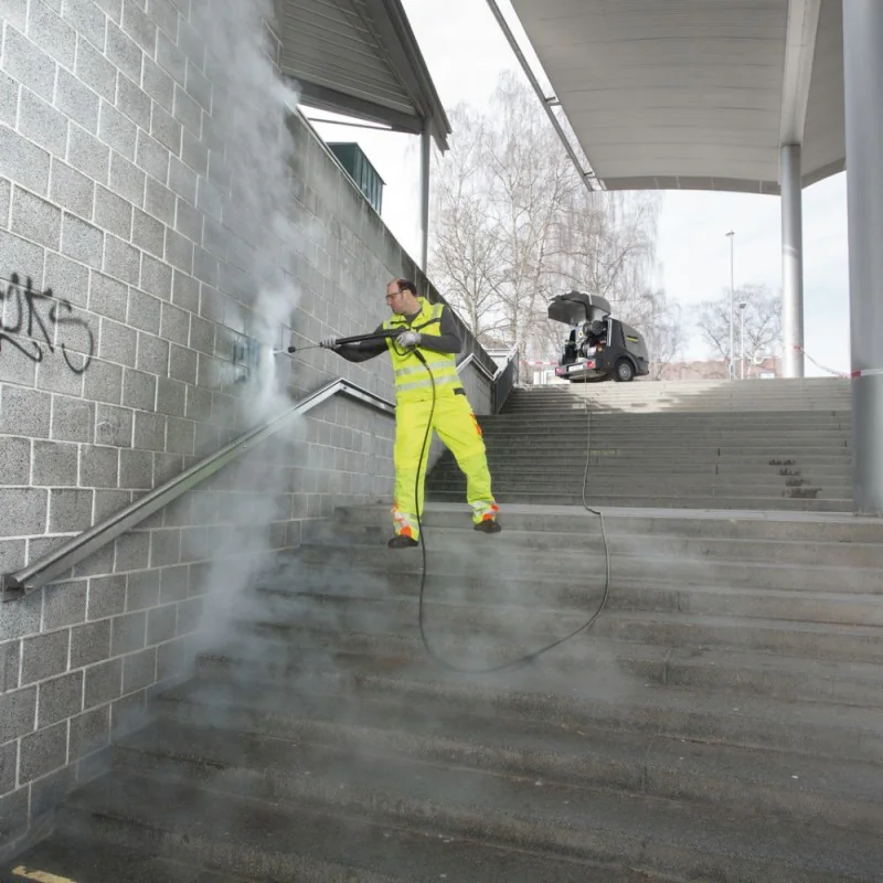 Karcher HDS Trailer HDS 9/50 De Tr1 Profesjonalna myjka na przyczepie z podgrzewaniem wody (500 bar, 900 l/h) - 0.300-531.0 Karcher HDS Trailer HDS 9/50 De Tr1 Profesjonalna myjka na przyczepie z podgrzewaniem wody (500 bar, 900 l/h) - 0.300-531.0