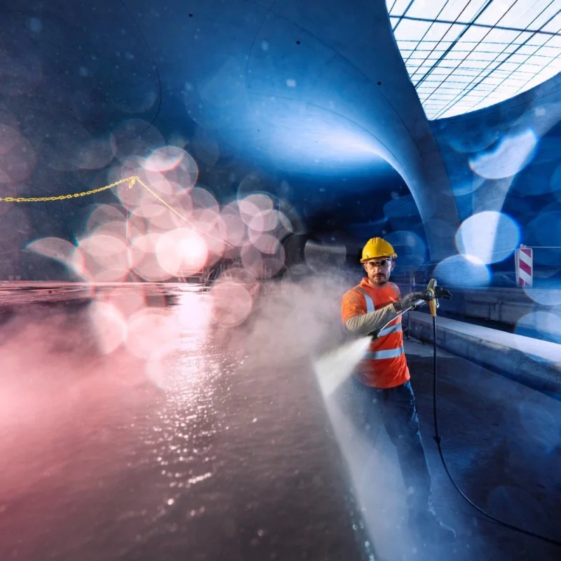 Karcher HDS 5/15 UX Profesjonalna myjka z podgrzewaniem wody (150 bar, 450 l/h, 80°C) - 1.064-913.0