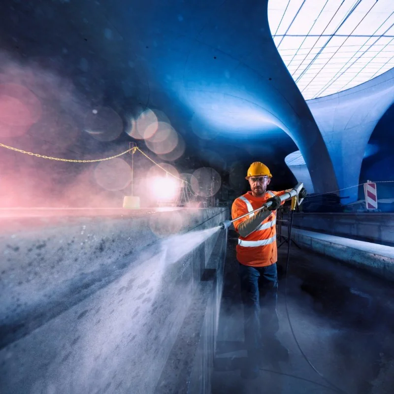 Karcher HDS 5/15 UX Profesjonalna myjka z podgrzewaniem wody (150 bar, 450 l/h, 80°C) - 1.064-913.0