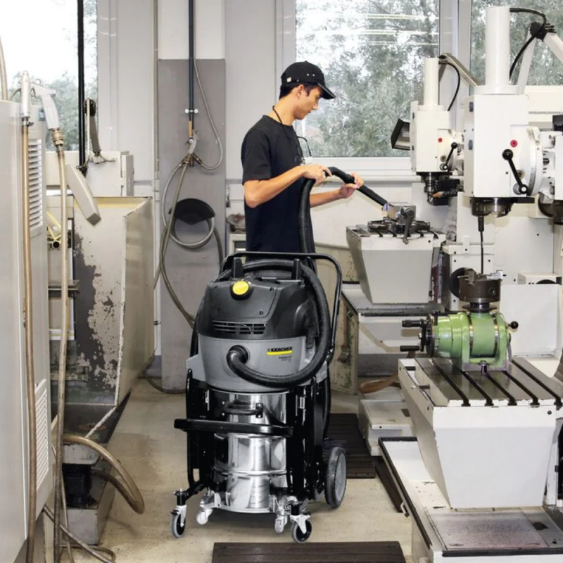 Wąż ssący Karcher do serii NT (DN 40, 10 m), przewodzący prąd elektryczny, złącze Clip 1.0, złącze bagnetowe 1.0 - 6.906-877.0