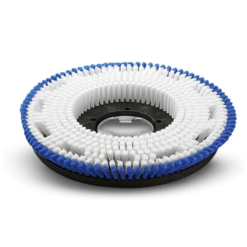 Szczotka tarczowa do szamponowania do Karcher BDS, średnio-miękka, niebiesko-biała (430 mm) - 6.369-896.0 Szczotka tarczowa do szamponowania do Karcher BDS, średnio-miękka, niebiesko-biała (430 mm) - 6.369-896.0