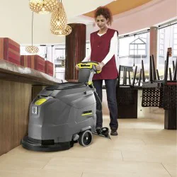 Pady do szorowarki Karcher BD/BDS, średnio-miękkie, zielone (432 mm, 5 szt.) - 6.369-472.0