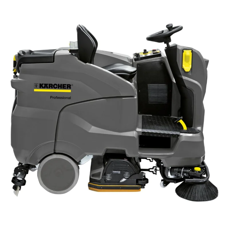 Karcher B 150 R + D 75 Szorowarka samojezdna z fotelem dla operatora (4500 m²/h, 750 mm) - 1.246-050.2