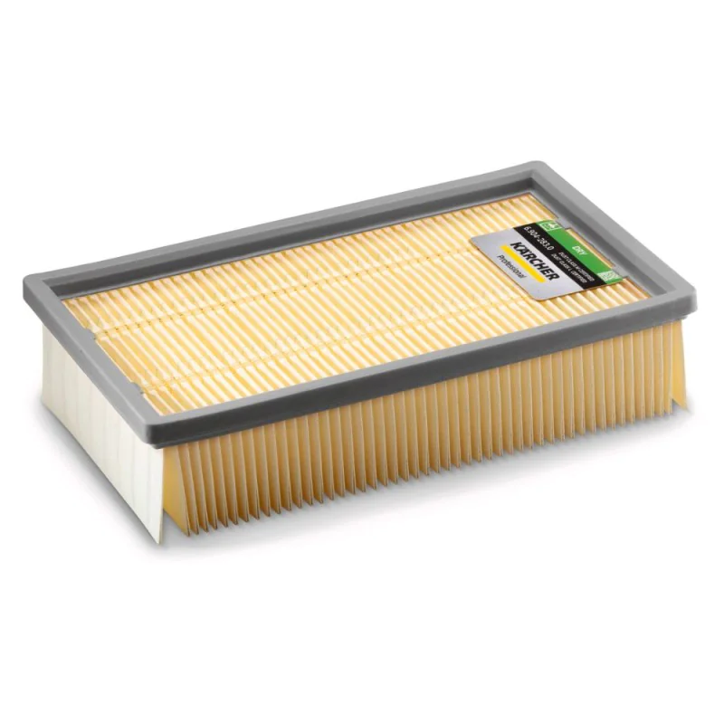 Płaski filtr plisowany do odkurzaczy Karcher NT (klasa L/M) suchy - 6.904-283.0