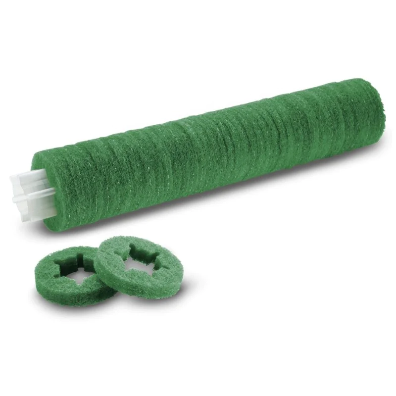 Pad walcowy na tulei do szorowarek Karcher BR 40, twardy, zielony (400 mm) - 6.369-725.0