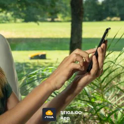 Stiga A 6v VISTA AI Robot koszący autonomiczny (600 m², 50 min. 2 Ah) - 2R7114128/ST1