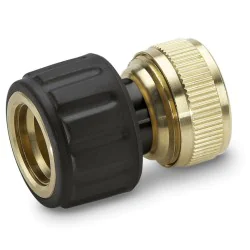 Złączka mosiężna na wąż 1/2" i 5/8" z Aquastop Karcher - 2.645-017.0