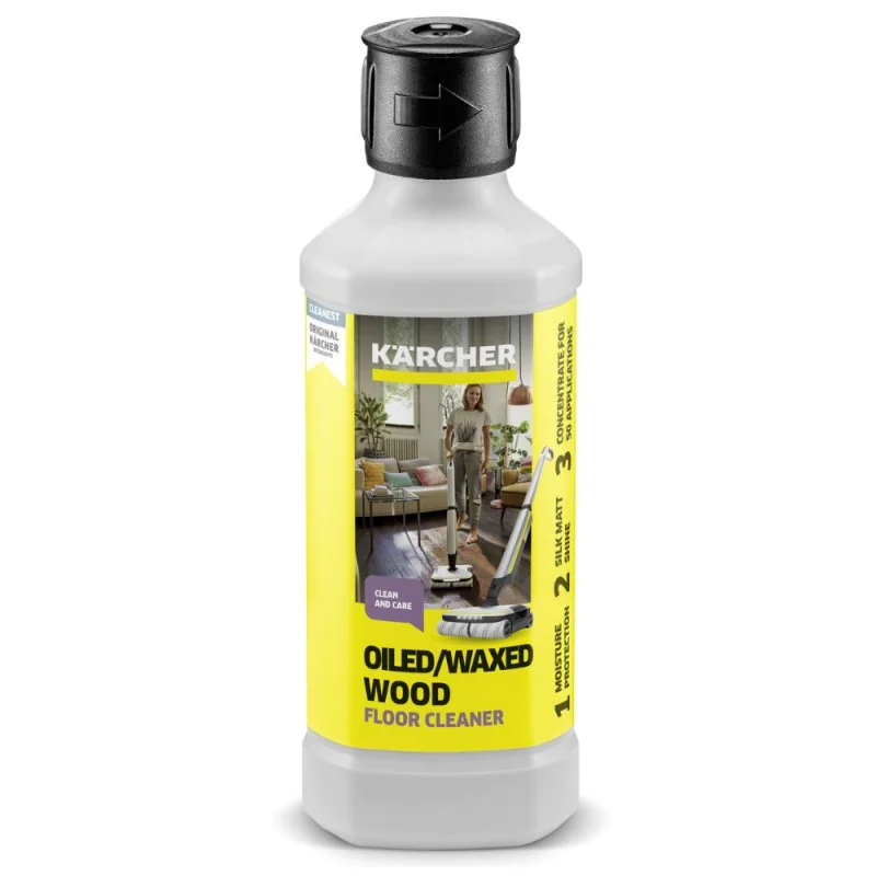 Środek do czyszczenia podłóg drewnianych olejowanych / woskowanych RM 535 (500 ml) - 6.295-942.0