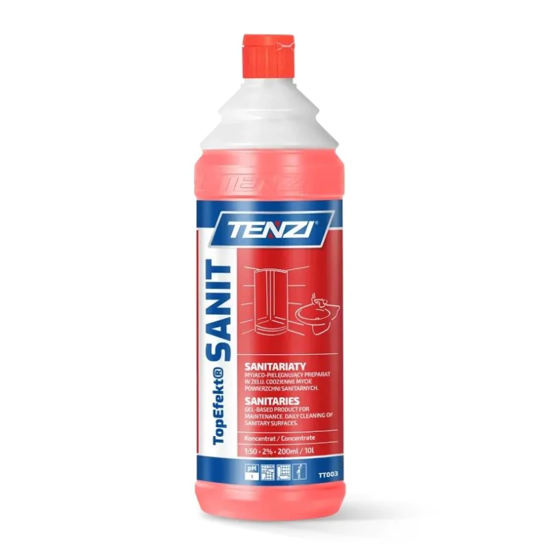 Środek do czyszczenia łazienek sanitariatów TENZI TopEfekt® SANIT - 1L
