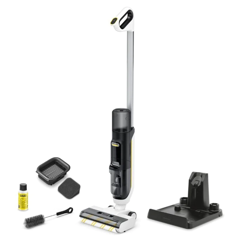 Karcher FCV 3 Mop elektryczny z funkcją odkurzania (0.16 kW, 24 cm, 30 min) - 1.056-122.0
