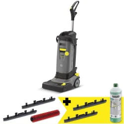 Zestaw Szorowarka Kompaktowa Karcher BR 30/4 C + Belka ssąca + Płyn do posadzek