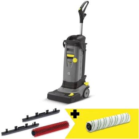 Zestaw Szorowarka Kompaktowa Karcher BR 30/4 C + Pad walcowy z mikrofibry