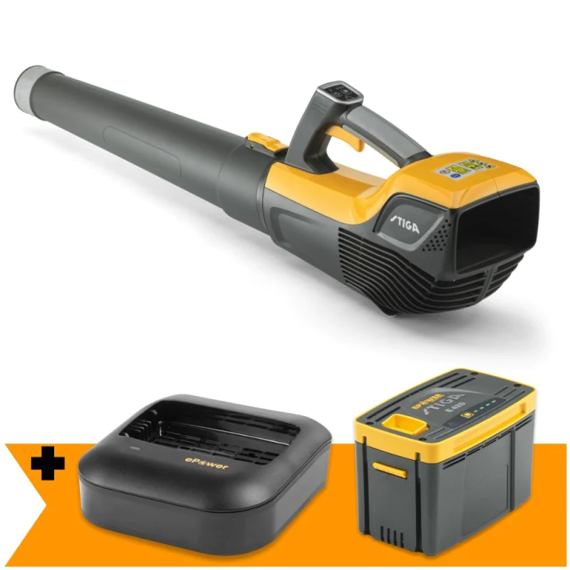Zestaw Stiga BL 500e + Akumulator 2 Ah + Szybka Ładowarka