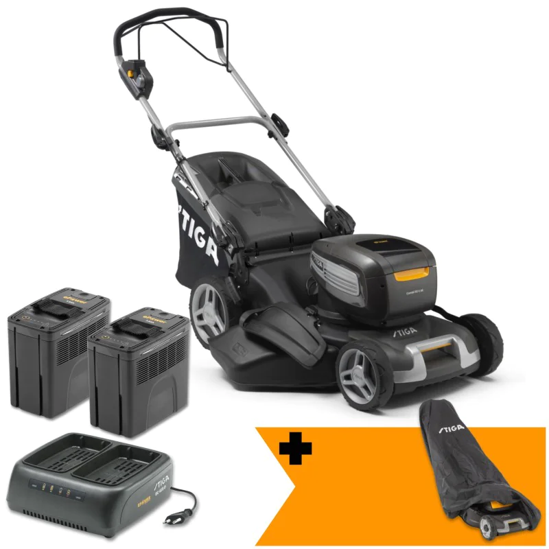 Zestaw Stiga Combi 50 V AE + Pokrowiec ochronny na kosiarkę