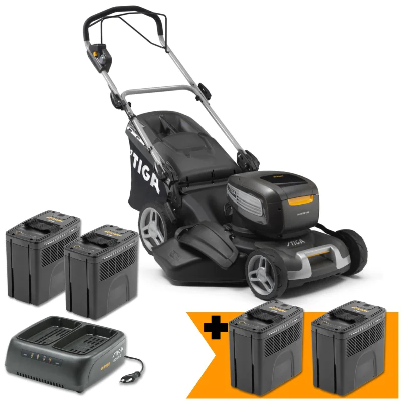 Zestaw Stiga Combi 50 V AE + 2x Akumulator 7.5 Ah