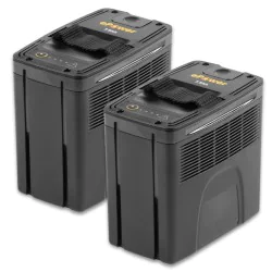 Stiga Twinclip 950e V Kosiarka akumulatorowa w zestawie z 2 akumulatorami i ładowarką (2.20 kW, 48 cm, 70 l) - 294513998/ST1