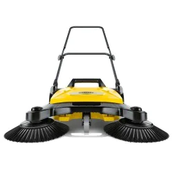 Karcher S 4 Twin 2in1 Zamiatarka ręczna do kostki, piasku, liści (2400 m²/h, 680 mm, 20 l) - 1.766-365.0
