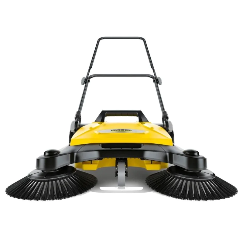 Karcher S 4 Twin 2in1 Zamiatarka ręczna do kostki, piasku, liści (2400 m²/h, 680 mm, 20 l) - 1.766-365.0