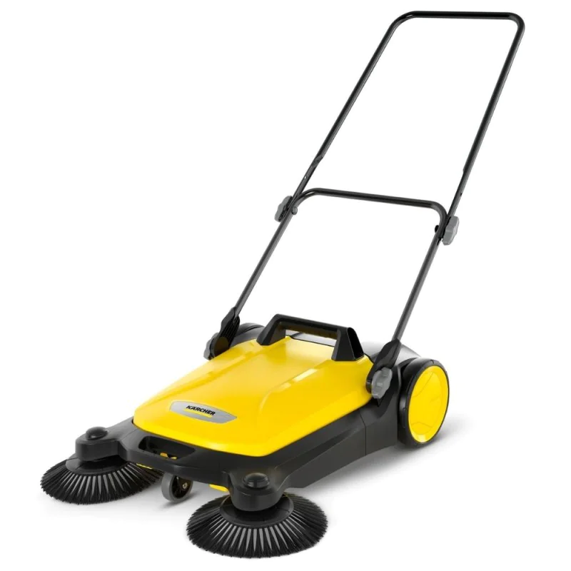 Karcher S 4 Twin 2in1 Zamiatarka ręczna do kostki, piasku, liści (2400 m²/h, 680 mm, 20 l) - 1.766-365.0