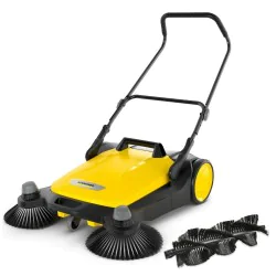 Karcher S 6 Twin Zamiatarka ręczna do kostki, piasku, liści (3000 m²/h, 860 mm, 38 l) - 1.766-460.0