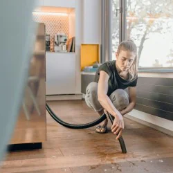 Karcher WD 5 Control 25/5/22 Odkurzacz warsztatowy z pilotem Bluetooth (1200 W, 25 l, 5 m) - 1.628-316.0