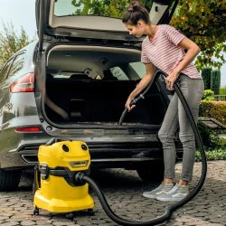 Zestaw Karcher WD 4 V-20/5/22 + Akcesoria do odkurzania samochodów Zestaw Karcher WD 4 V-20/5/22 + Akcesoria do odkurzania samochodów